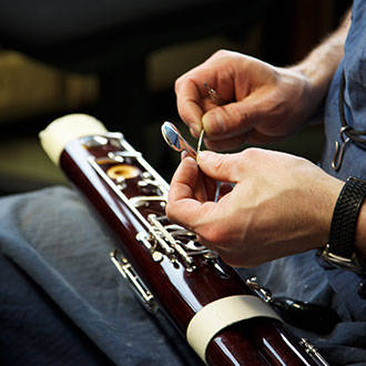 decorative picture bassoon repair